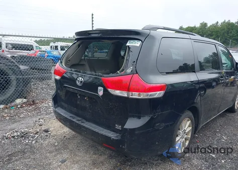 2012 Toyota Sienna Xle 7 Passenger из США, поврежденный, VIN 5TDDK3DC8CS044847